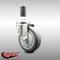 Service Caster 4 Inch 316SS Thermoplastic Rubber Wheel Swivel 1 Inch Expanding Stem Caster SCC-SS316EX20S414-TPRB-1 - alternate 3